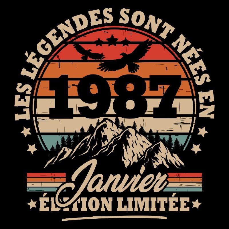 Cadeau D'anniversaire Nées En Janvier 1987
