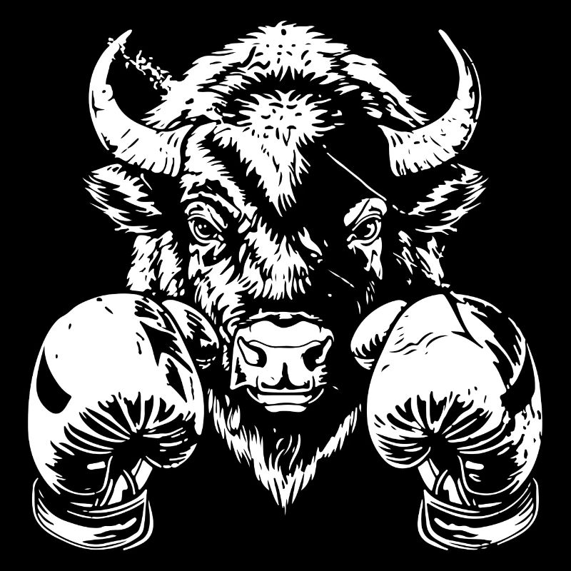 Bison Boxer Martial Arts MMA