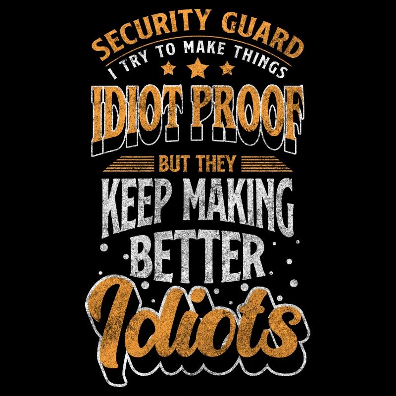 Security guard building night shift