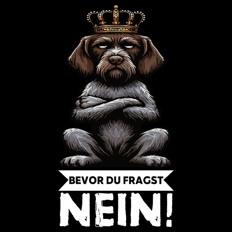 Bevor Du Fragst Nein Deutsch Drahthaar Drahthaare 
