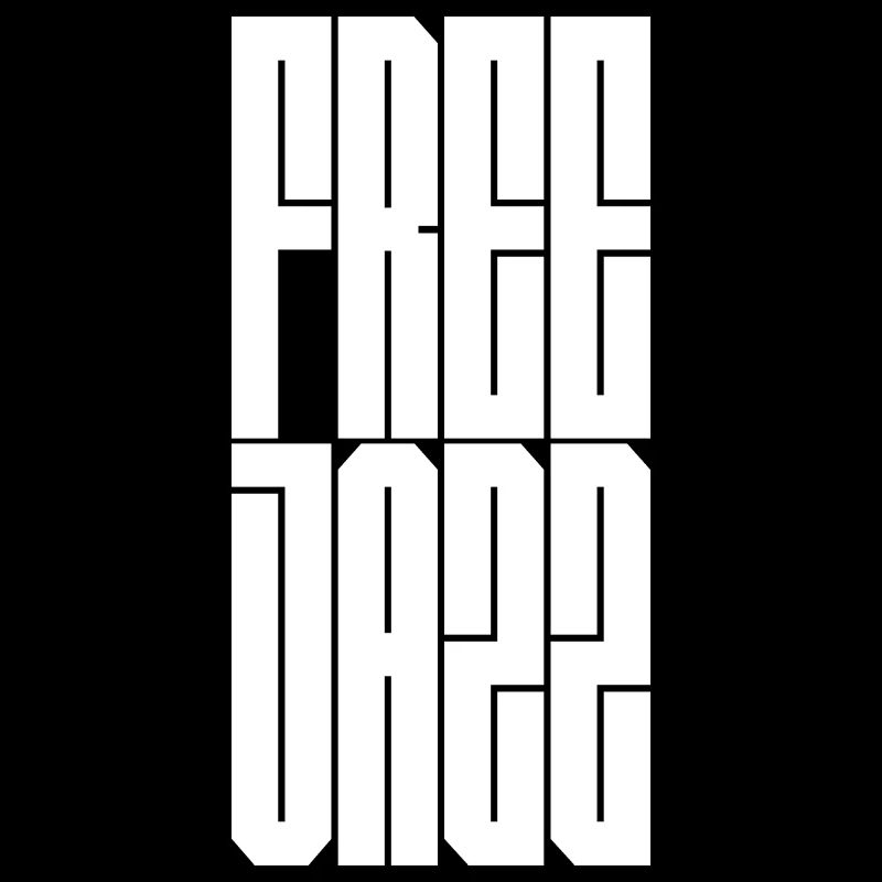 Free Jazz Geometric Grid Line Art