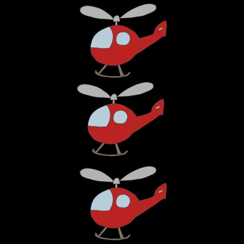 hubschrauber 3fach