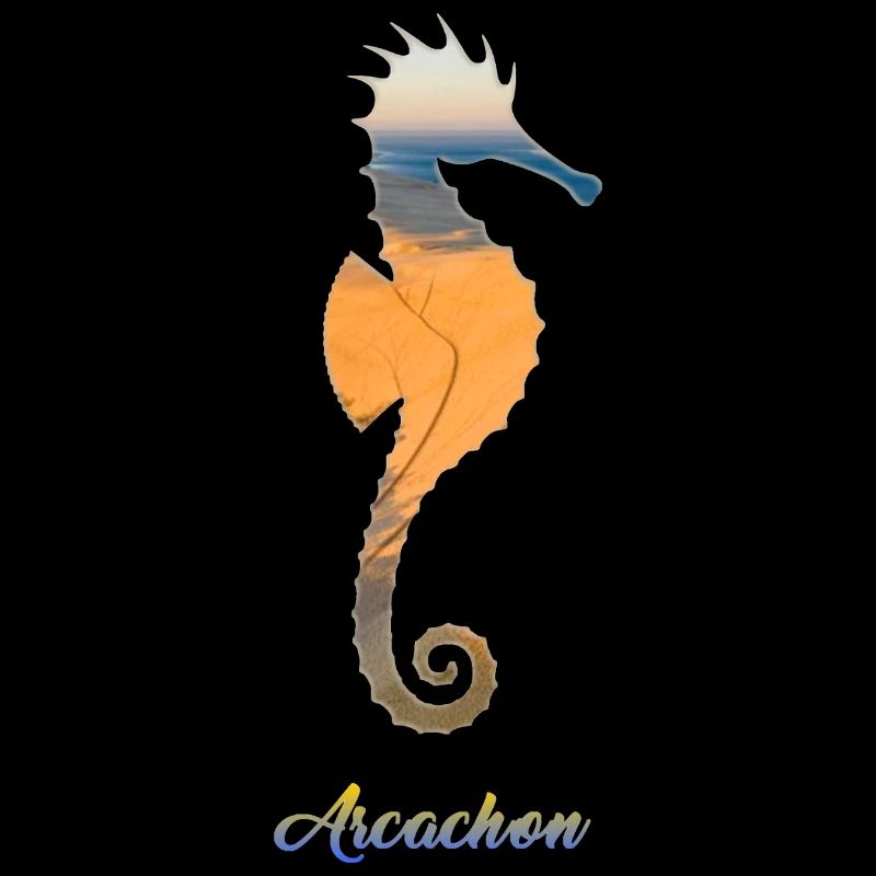 Das Seepferdchen von Arcachon