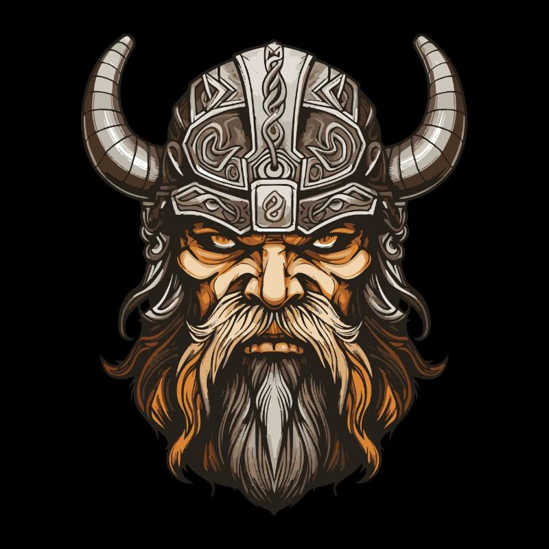 Wikinger Krieger Valhalla Odin