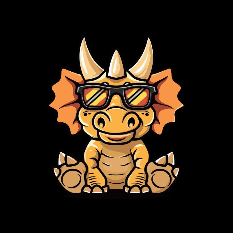 Dinosaur triceratops Cool Animal
