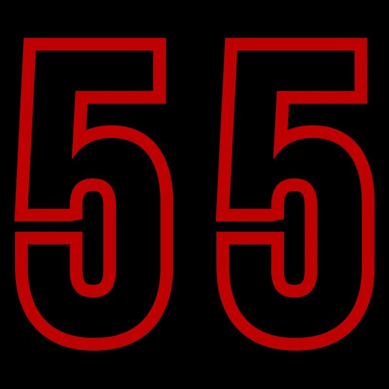 55 Number Years Jersey