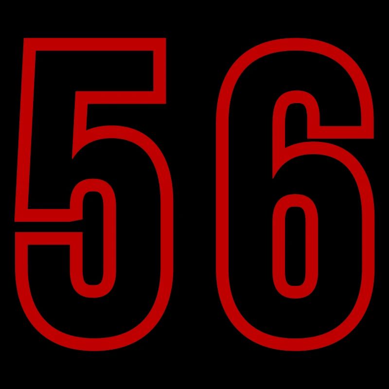 56 Number Years Jersey