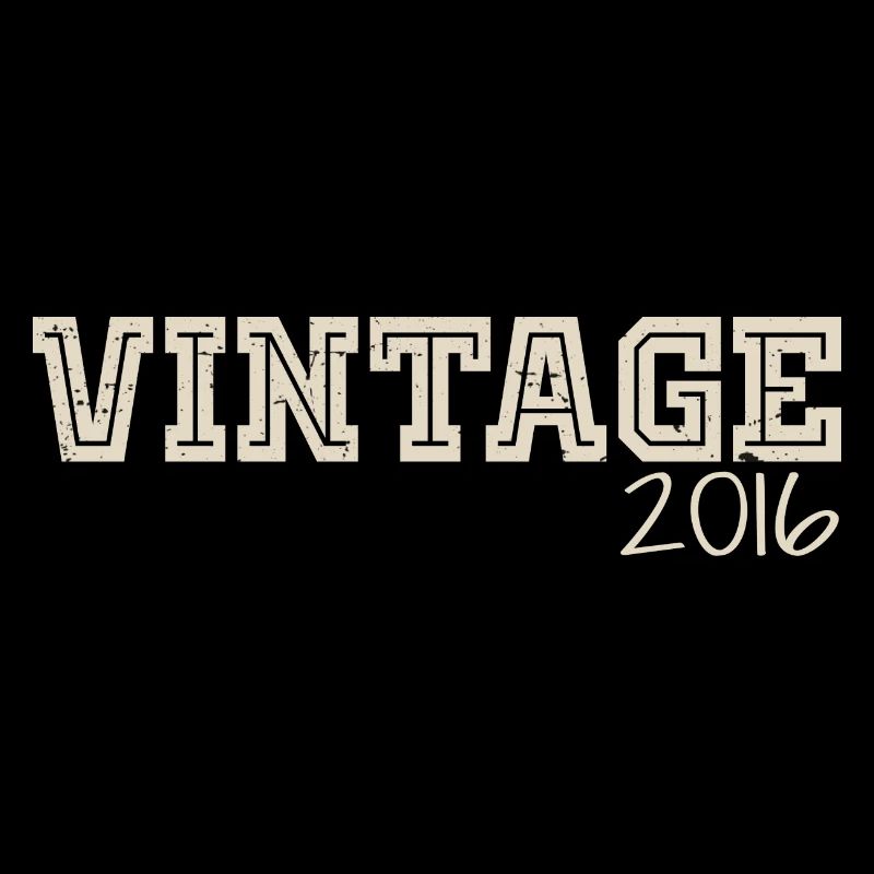 Vintage 2016 Original 2016 Rétro 2016 Cadeau 2016