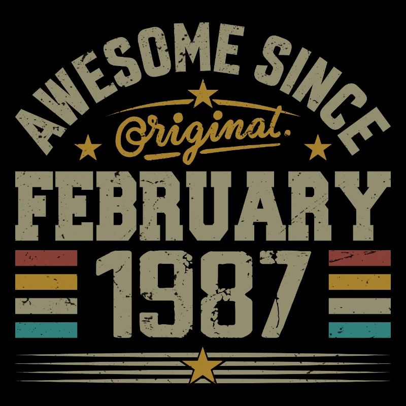 February 1987 38th Anniversary Gift, February 1987