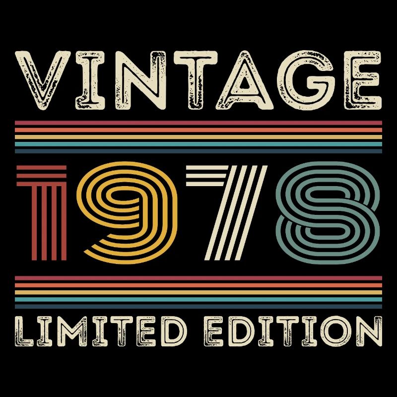 1978 Geburtstag 1978 Retro 1978 Geschenk 1978