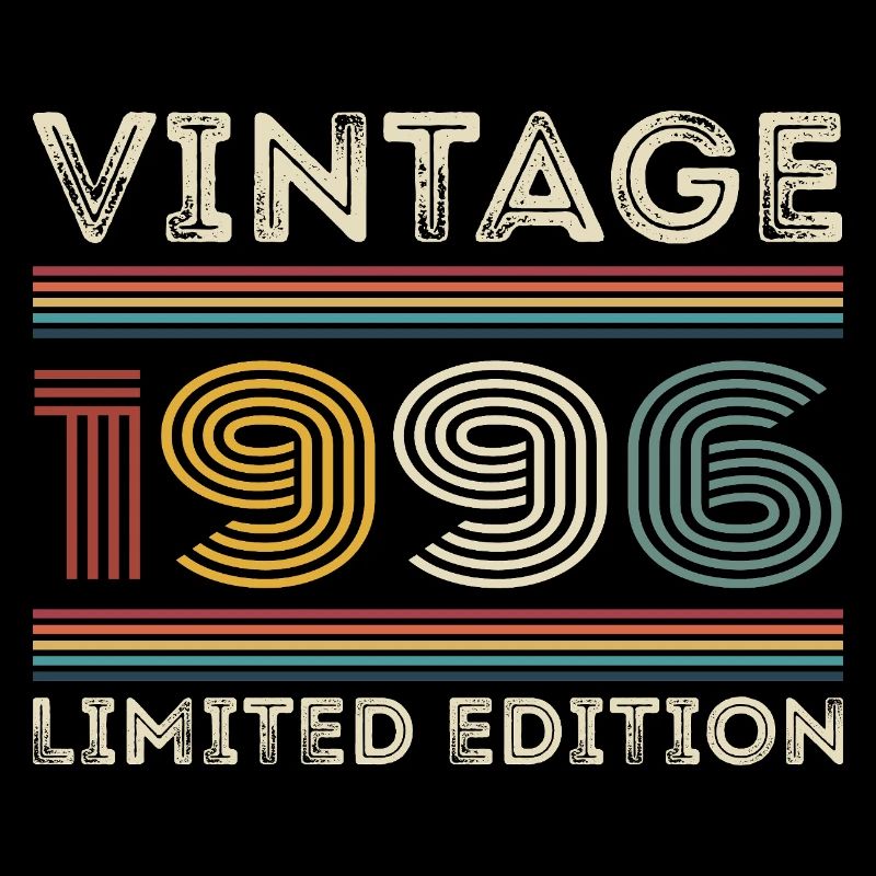 1996 Geburtstag 1996 Retro 1996 Geschenk 1996
