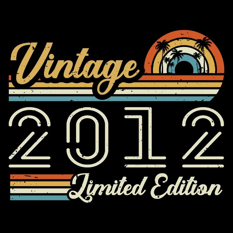 13 Year Anniversary | Vintage 2012 Gift 2012