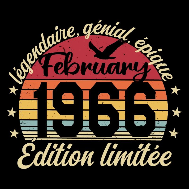 Février 1966 Anniversaire février 1966 Retro 1966
