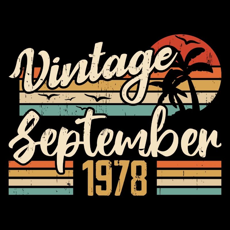 September 1978 Birthday Gift September 1978