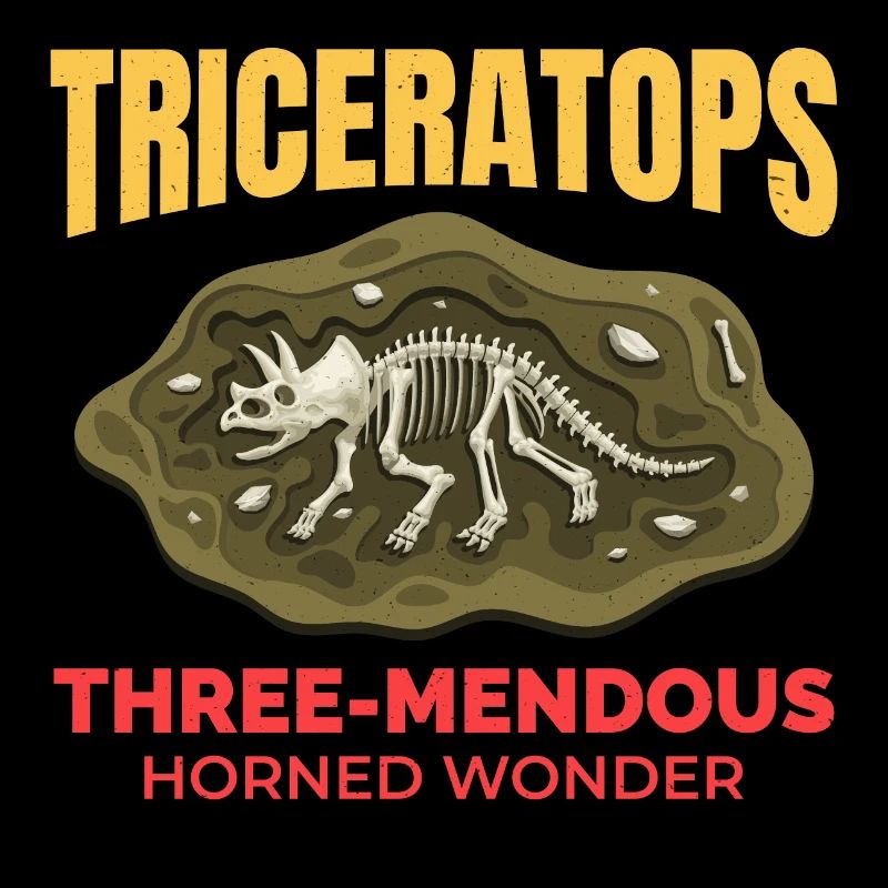 Triceratops Dinosaur Dino Paleontology Fossil