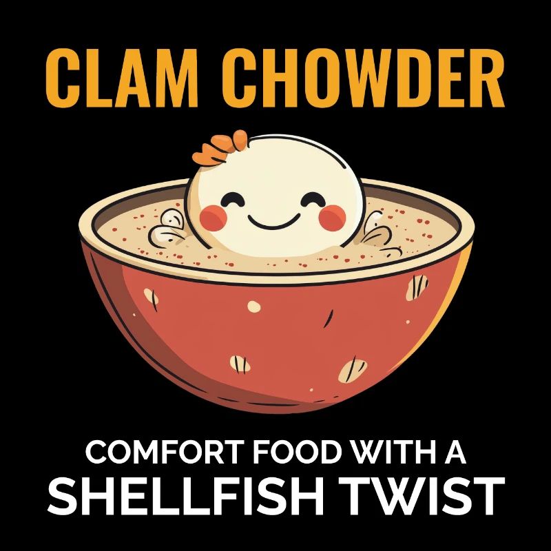 Clam Chowder Shellfish Hilarious Seafood Soup
