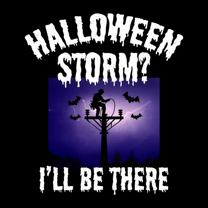 Halloween-Sturm? Ich werde da sein – Lineman Halloween