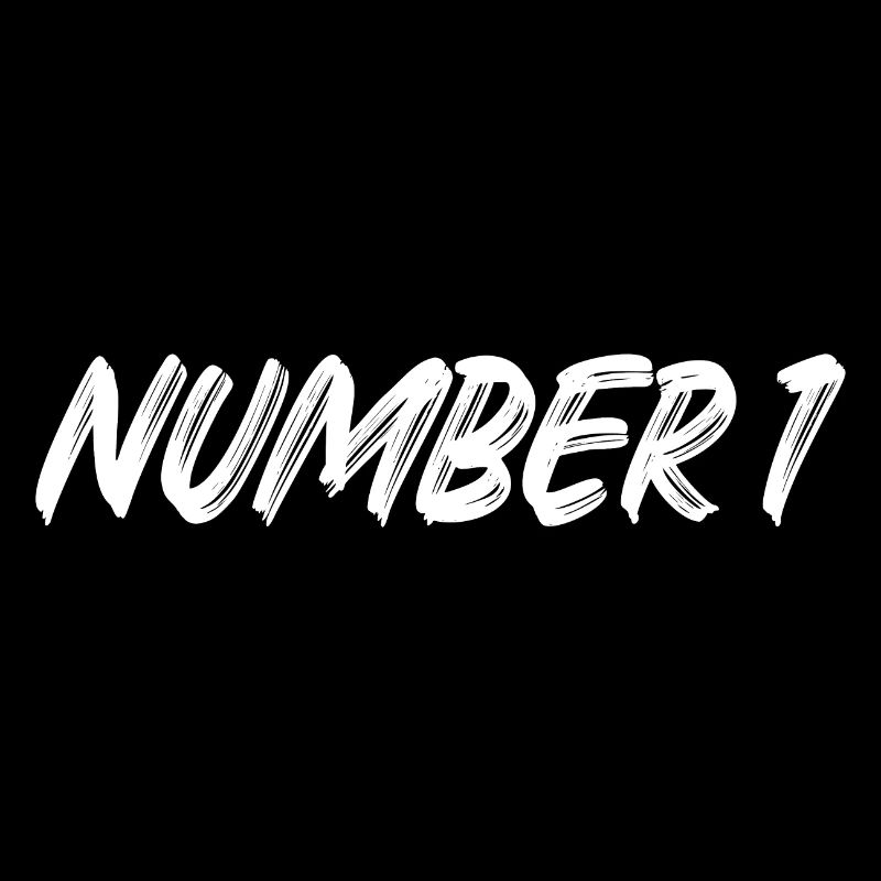 Number 1 - eins - erster - erste - 1 - Nummer 1