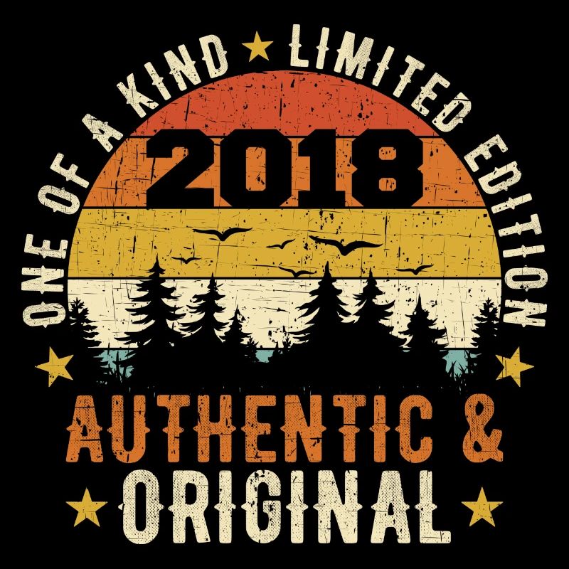 Original 2018 Birthday Gift 2018 Authentic