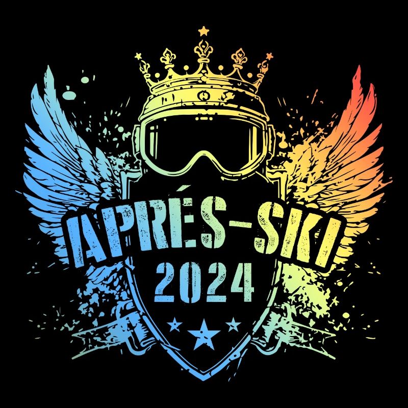 Apres Ski 2024 Spruch Bunt