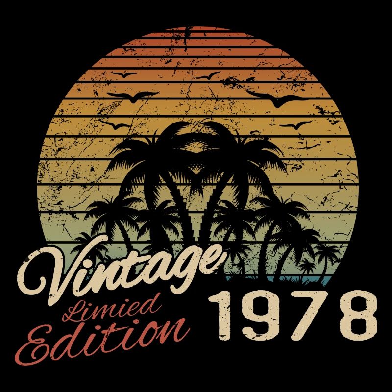 Vintage 1978 Birthday Gift 1978 Retro 1978