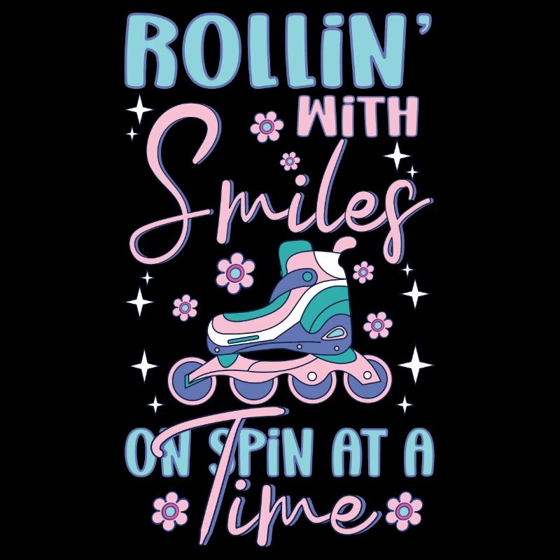Inline Rollerblades Blade Rollin With Smiles Gifts