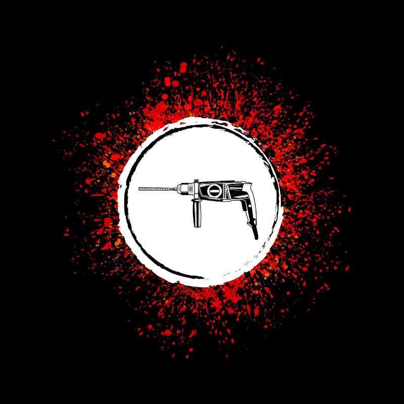 Electric Drill Icon Tool