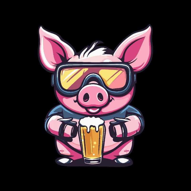 Schwein Apres Ski Bier