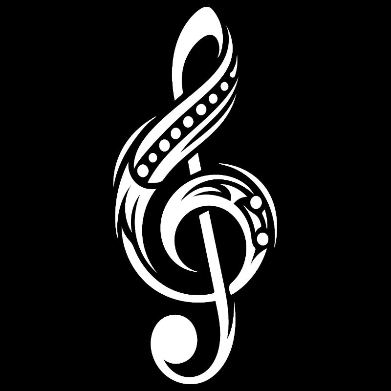Tattoo Tribal Style clef
