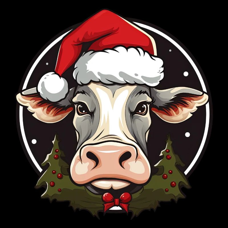 Kuh Weihnachten