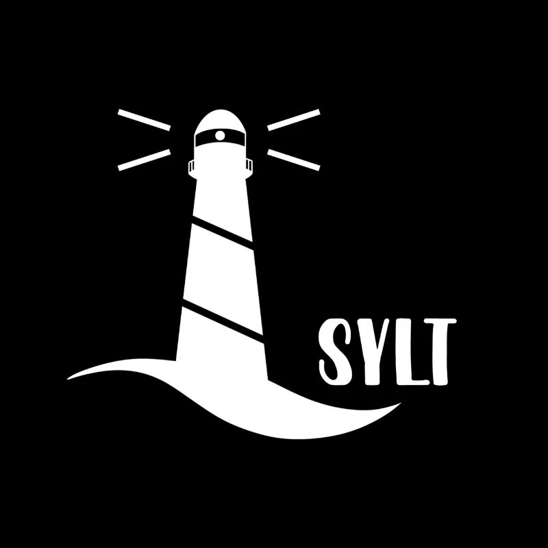 Lighthouse Sylt (white)