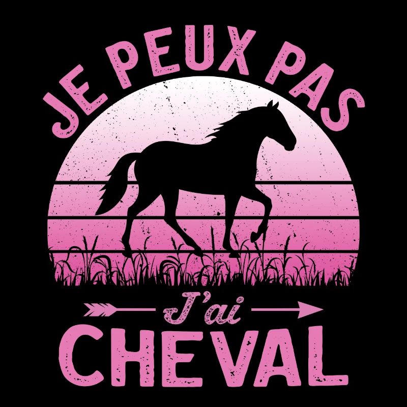 je peux pas j'ai cheval cadeau cheval cavalier