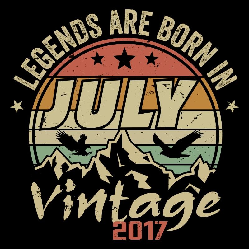 Anniversaire Millésime - Fabriqué en Juillet 2017