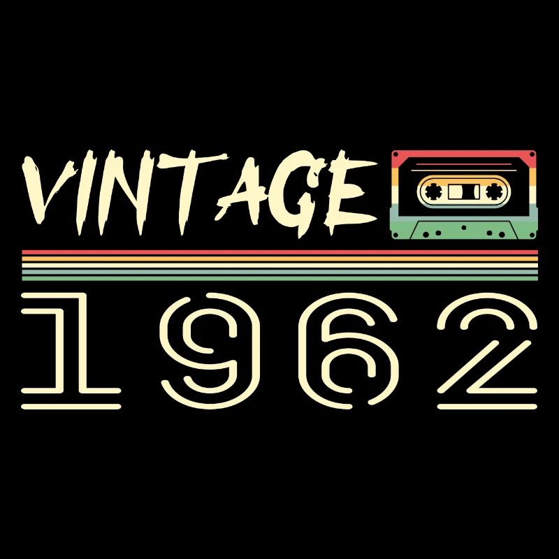 1962 Original 1962 Retro 1962 Geburtstagsgeschenk