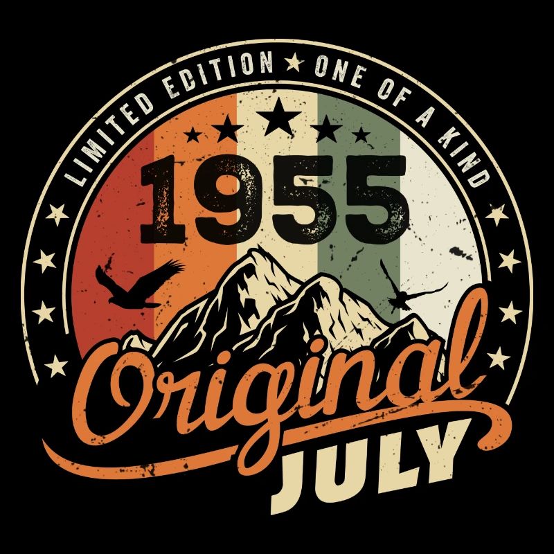 1955 Juli 1955 Hemd Geburtstag 1955 Geschenk
