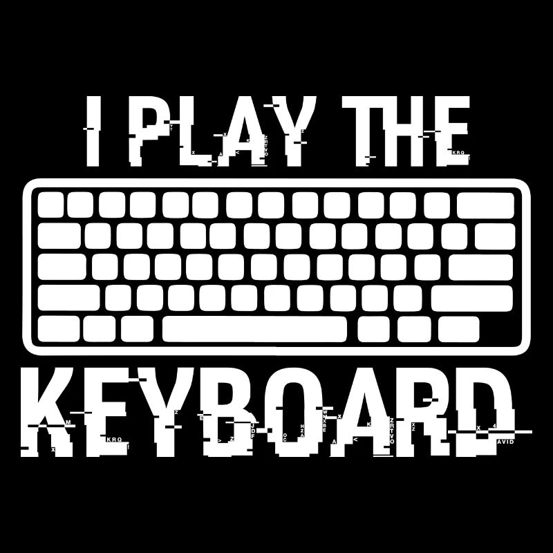 I Play The Keyboard Present For Coding Lover Gamer