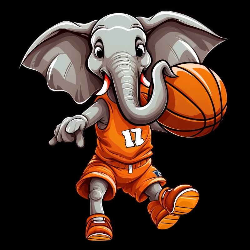 Basketball Elephant