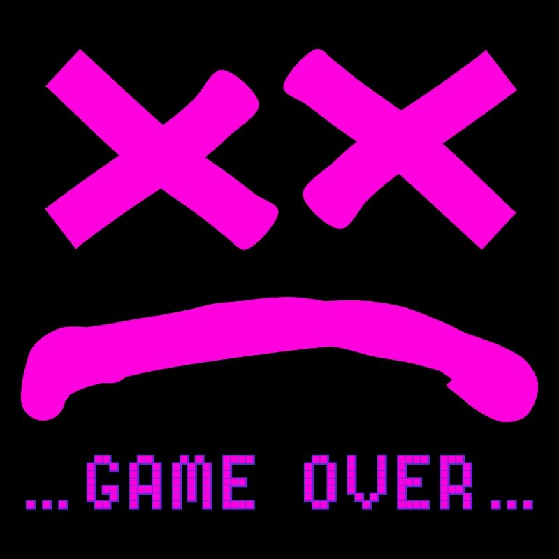 Game Over no Smile Pink 