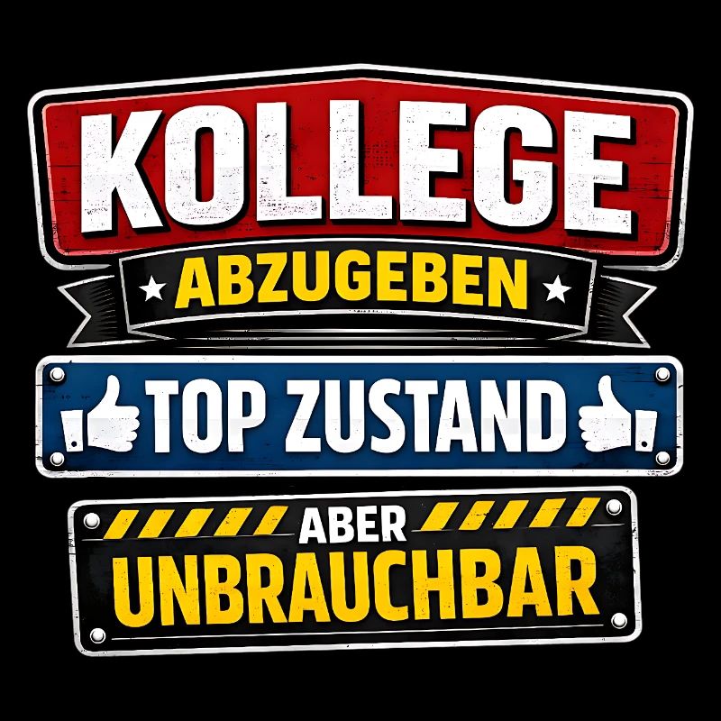 Collègue à abandonner Condition maximale inutilisable