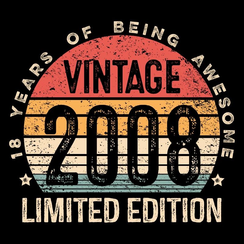 2008 Édition limitée 18 ans pour 18 ans