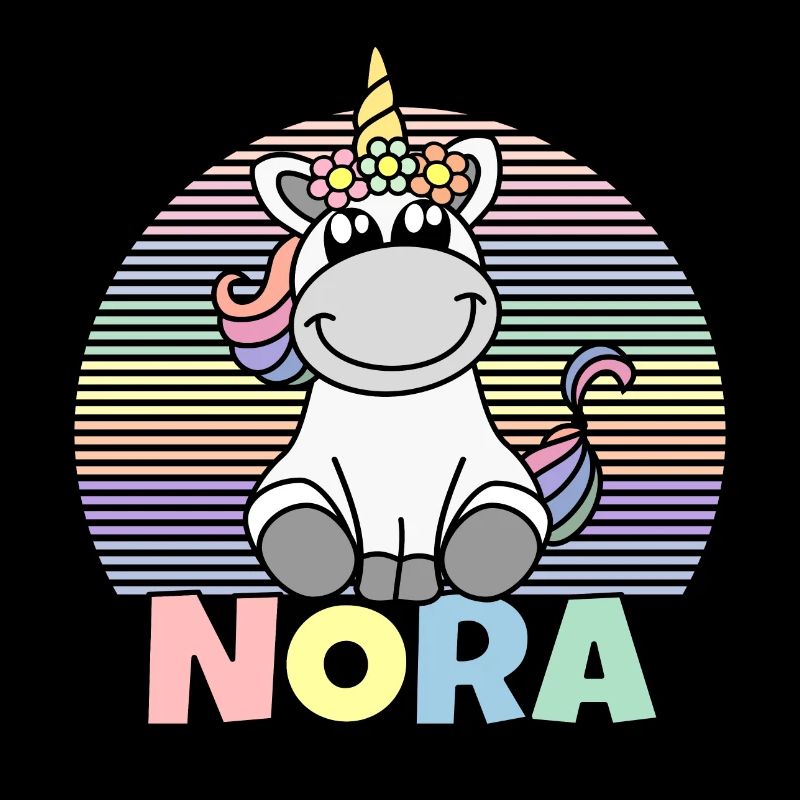 Nom de la licorne Nora