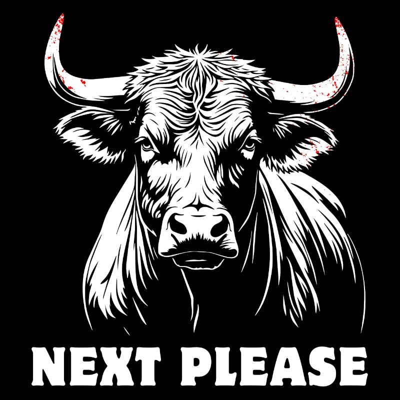 Stier - Next please - stolz, selbstbewusst