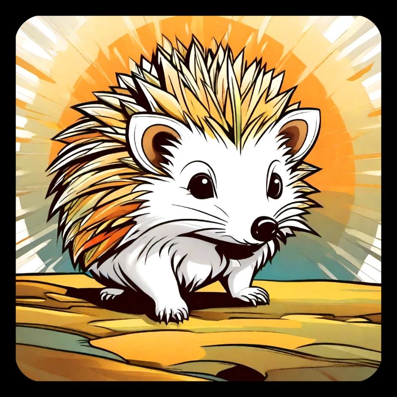 Mignon petit hérisson