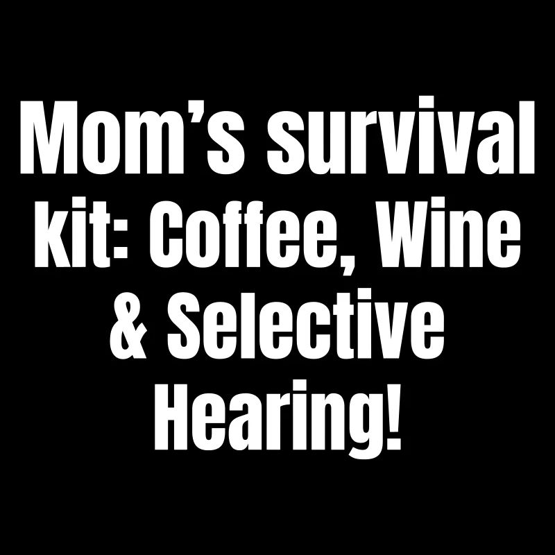 Pack de survie de mère composé de café, de vin et plus encore