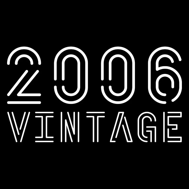 2006 millésime 2006 anniversaire 2006 rétro