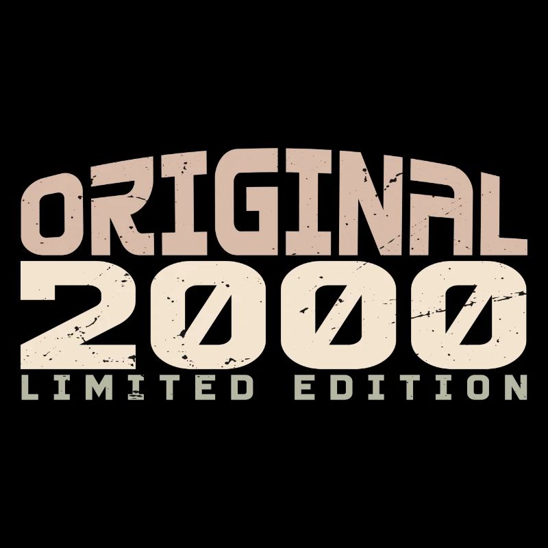 Jahrgang 2000 limitierte Auflage 2000 Geburtstag