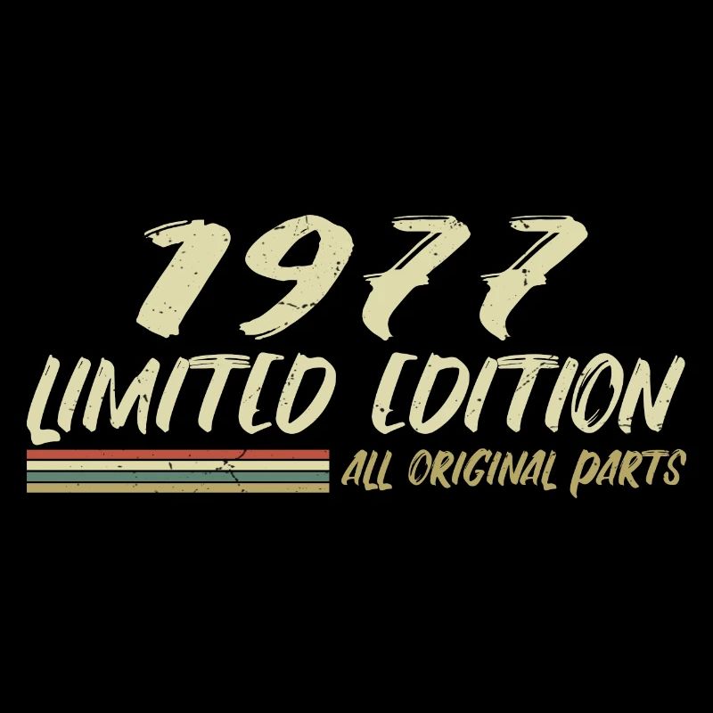 1977 Geburtstagsgeschenkidee 1977