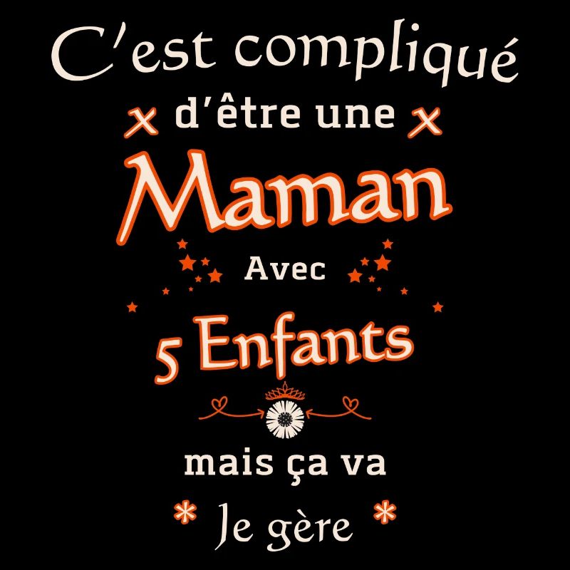 Maman Avec 5 Enfants