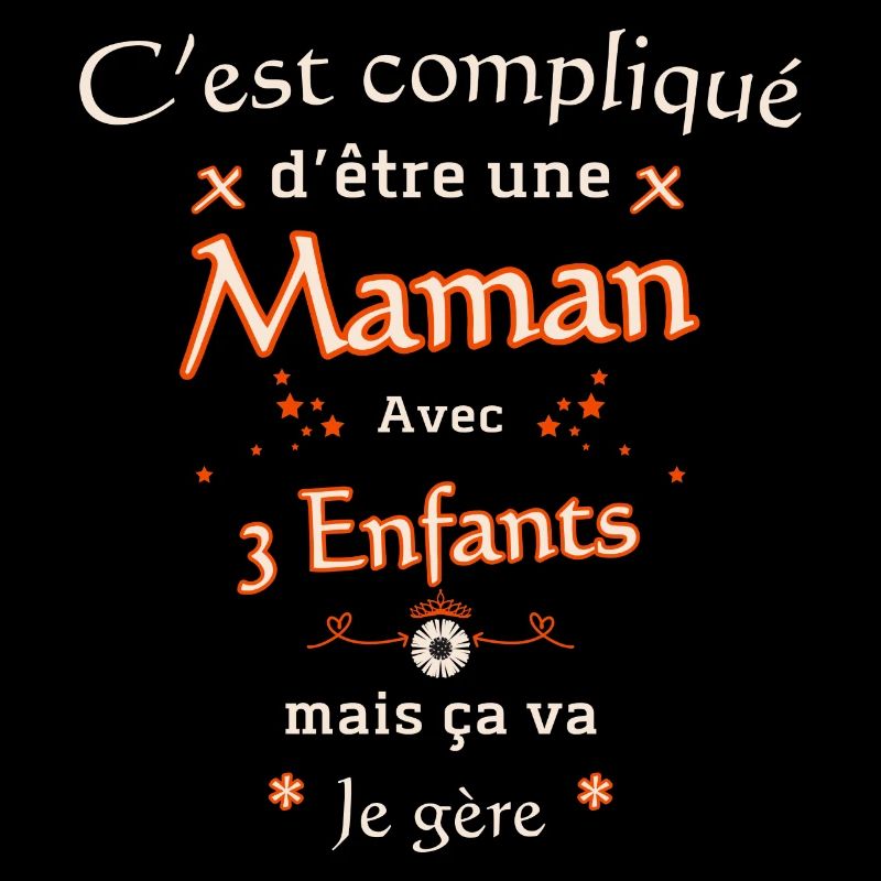 Maman Avec 3 Enfants