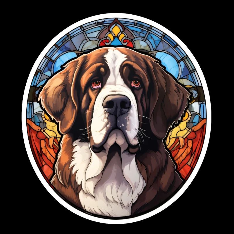 Tête de Saint-Bernard